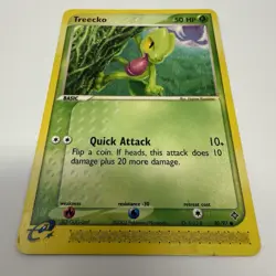 Treecko - ex Dragon Common 80/97 2003 Pokemon MP - Image 2