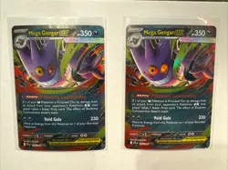 Mega Gengar ex 056/094 Holo Phantasmal Flames Pokemon Card - Image 1