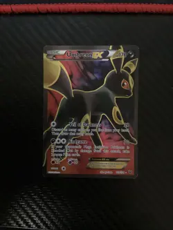 Umbreon EX 119/124 Full Art Ultra Rare XY Fates Collide Pokemon TCG MP - Image 1