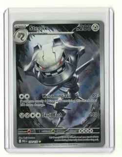 Pokemon Pokemon Mega Evolution Steelix 150/132 FULL ART HOLO CHASE - Image 1