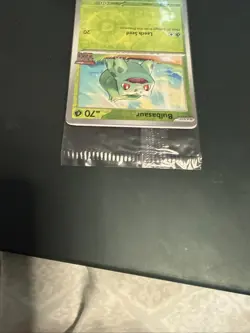 Bulbasaur Pokemon TCG Scarlet & Violet 151 Best Buy Stamped Promo Sealed 001/165 - Image 3