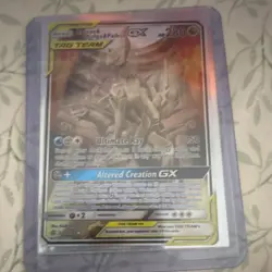 Arceus & Dialga & Palkia GX Tag Team Pokemon Card Lot with Pikachu Tag Team GX - Image 1