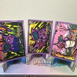 Nidoking Nidorino Nidoran Cracked Ice Holo Pokemon Safari - Image 1