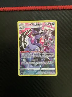 Galarian Obstagoon SWSH10: Astral Radiance Trainer Gallery TG10/TG30 NM - Image 1