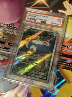 2023 Pokemon SVP EN Snorlax #061 151 Elite Trainer Box PSA 9 Mint - Image 2
