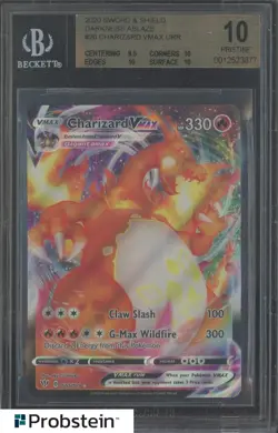 2020 Pokemon SWSH Darkness Ablaze #20 Charizard Vmax BGS 10 PRISTINE - Image 1