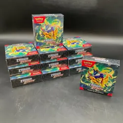 Lot of (11) Pokemon TCG Crown Zenith Booster Bundle Boxes Sealed - Image 1