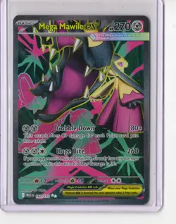Pokemon Pokemon Mega Evolution Mega Mawile EX 162/132 FULL ART HOLO ULTRA RARE - Image 1