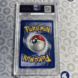 Pokemon Shadowless Gyarados Holo Base Set 6/102 PSA 8 NM-MT - Image 2
