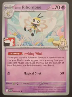 Play! Pokemon Prize Pack Series 7 Journey Together 067/159 Lillie's Ribombee - Image 1