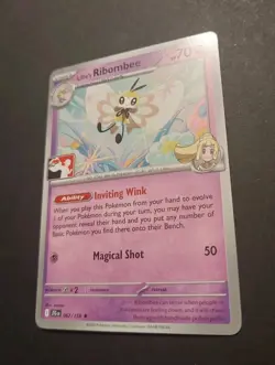 Play! Pokemon Prize Pack Series 7 Journey Together 067/159 Lillie's Ribombee - Image 3