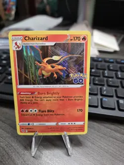 2022 POKEMON GO CHARIZARD HOLO 010/078 NM+ QTY - Image 1