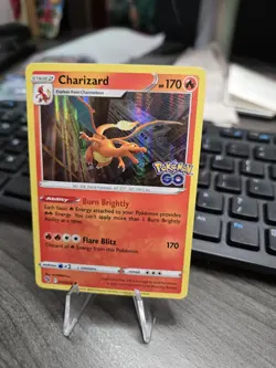 2022 POKEMON GO CHARIZARD HOLO 010/078 NM+ QTY - Image 3