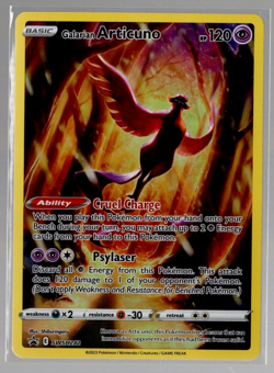 Galarian Articuno SWSH282 Holographic Black Star Promo Pokemon TCG Near Mint - Image 1