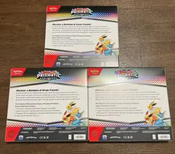 LOT Of 6 - Pokemon TCG: Prismatic Evolutions Poster Collection SEALED SHIP FAST - Image 3