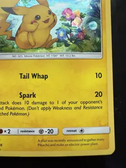 Pokemon Pikachu SM86 Sm Holo (LP) - Image 5