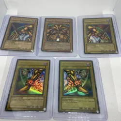 Yu-Gi-Oh Exodia Forbidden One Set, LOB, Unlimited, LP-HP (1996) Vintage 1996 - Image 1