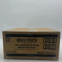 One Piece English OP14-EB04 The Azure Sea's Seven Booster Pack Case Sealed - Image 1