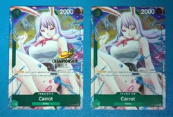 (2) Carrot P-070 (CS 25-26 Event Pack & Event Pack Vol.6) One Piece Promo Cards - Image 1