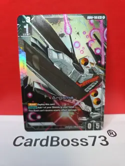 Argama (R+)Gundam Card Game . Dual Impact R+ GD02-129 - Image 2