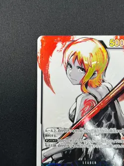 [NM] Nami ONE PIECE Card Game Japanese OP03-040 L Mighty Enemies Parallel 9F21 - Image 4