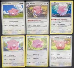12x Pokemon Cards Blissey Chansey Lot - XY Holo Rare Topps Vintage Promo TCG - Image 2