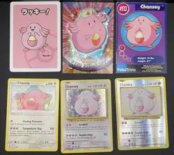 12x Pokemon Cards Blissey Chansey Lot - XY Holo Rare Topps Vintage Promo TCG - Image 4