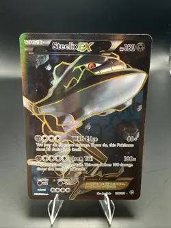 Pokemon TCG Steelix-EX Holo Full Art Ultra Rare Card Steam Siege 108/114 - Image 2