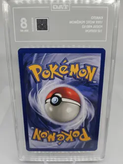 Pokemon TCG Kabuto Fossil 1st Edition Common Card 50/62 Regular TAG 8 - Image 2