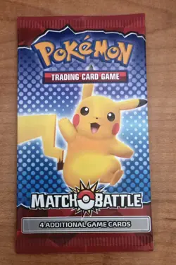 2022 McDONALD'S HAPPY MEAL POKEMON MATCH BATTLE 4 CARD PACK, SEALED - Image 1