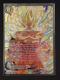 Dragon Ball Super Card Game SS Son Goku Spirit Bomb Absorbed SPR Foil Card - Image 1
