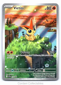 Victini SVP208 - SVP Black Star Promo - Pokemon Card - Near Mint #2 - Image 1