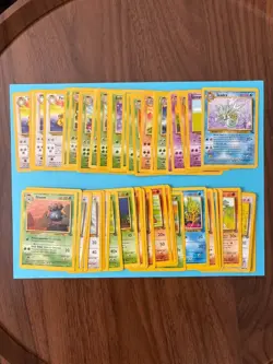 Pokemon TCG Fossil & Jungle Lot – 55 Cards – Vintage - Image 1