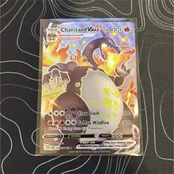 Pokemon Card Charizard VMAX Shining Fates SV107/SV122 Full Art Shiny Holo Rare - Image 1