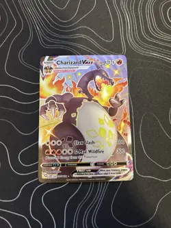 Pokemon Card Charizard VMAX Shining Fates SV107/SV122 Full Art Shiny Holo Rare - Image 2