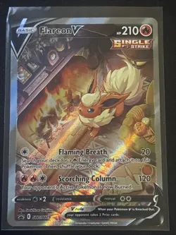 Flareon V SWSH179 SWSH: Sword & Shield Promo Cards Holo - Image 1