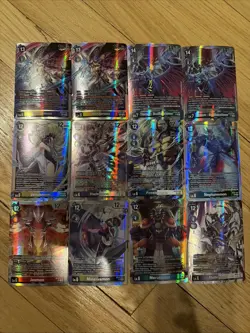 Digimon Card Game Mastemon BT23-102 SEC Hackers' Slumber Lot Of 12 - Image 1