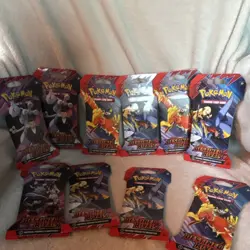 Pokemon Scarlet & Violet Destined Rivals English Booster Packs Trading Card Game - Image 3