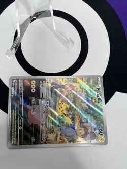 Pokemon Pikachu TCG Card 173/165 SV Scarlet & Violet 151 NM Condition - Image 3