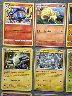 Pokemon Cards Lot Ninetales Stufful Magneton Dreepy Team Rocket Murkrow Pidgey + - Image 2
