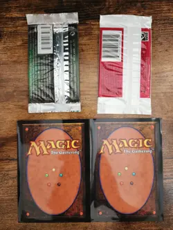 2x MTG Vintage Booster Packs ⭐Homelands ⭐Fallen Empires 1994 Magic FREE Large Sl - Image 3