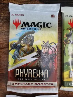 4x MTG Jumpstart Booster Packs ⭐Phyrexia ⭐Brothers War ⭐March of The Machine x4 - Image 3