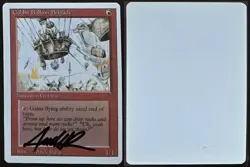 Signed MtG Magic Rusu Artist Proof _ Revised _ GOBLIN BALLOON BRIGADE _HTF 1/100 - Image 1
