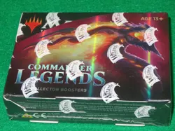 MTG COMMANDER LEGENDS COLLECTOR BOOSTER BOX NEW SEALED - Image 1