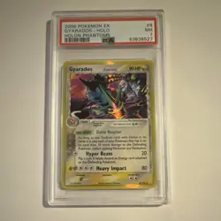 Pokemon Gyarados EX Holon Phantoms #8 Holo Rare PSA 7 2006 English - Image 1