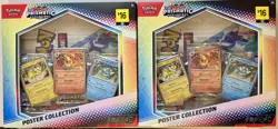 Lot of 2 - Pokemon Prismatic Evolutions Poster Collection Box New Factory Sealed - Image 1