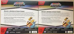 Lot of 2 - Pokemon Prismatic Evolutions Poster Collection Box New Factory Sealed - Image 3