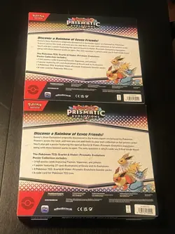 Pokemon SV8.5 Prismatic Evolutions Poster Collection Box Sealed X 2 US SELLER - Image 2