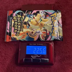 VERY HEAVY! 22.56 Pokemon TCG Ascended Heroes Booster Pack (SEALED) GOD PACK!U - Image 1