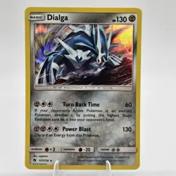 Pokemon TCG Dialga 127/214 SM Lost Thunder Holo Rare NM - Image 1